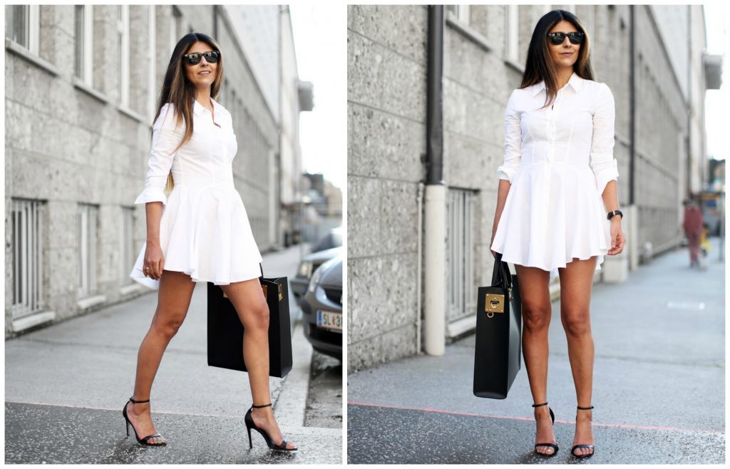 white clothing